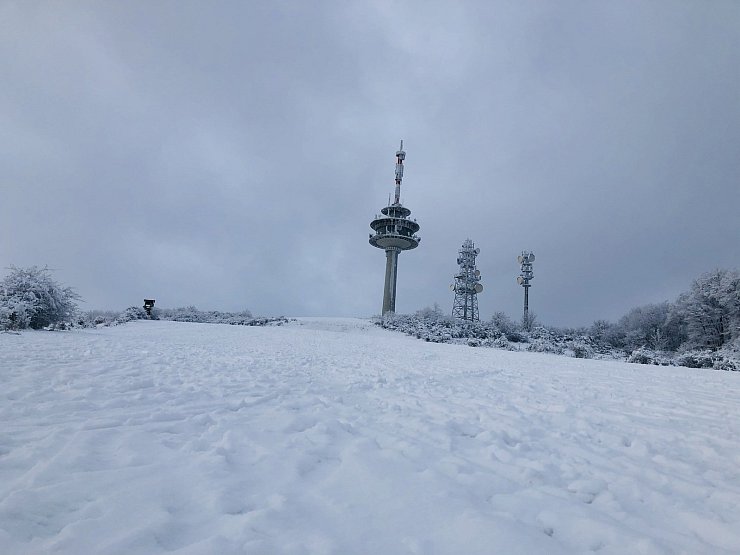 Der K&ouml;terberg im Winter. - &copy; Silke Buhrmester
