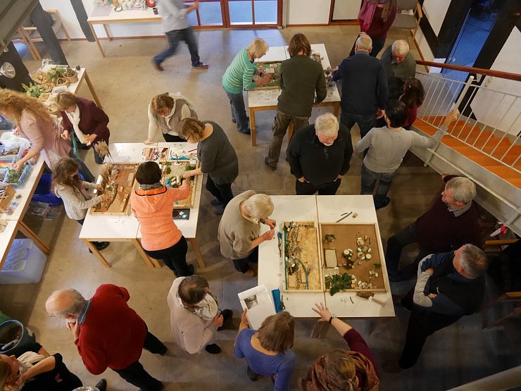 Die Ideen wurden im Herbst 2016 im Bürgerhaus am Markt als Modell angefertigt. - © Fotorechte: Gemeinde Kalletal