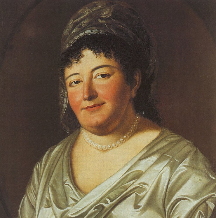 Die Landesmutter, gemalt von Johann Christoph Rincklake, 1801. Fürstin Pauline zur Lippe wird hier als treusorgende Landesmutter dargestellt. Um diese Eigenschaft zu unterstreichen, ist ihr ein zugewandter und gütiger Blick gegeben worden. Diese Bildnistypen sind kurz vor der Übernahme ihrer Regentschaft entstanden, um Paulines Eignung als Herrscherin zu verdeutlichen. - © Lippisches Landesmuseum