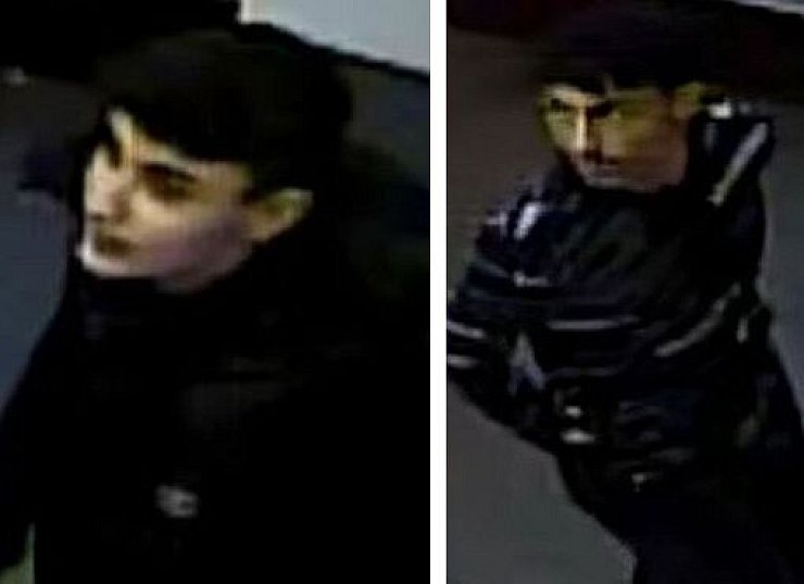 Dies sind die Fahndungsfotos der beiden Täter. - © Polizei