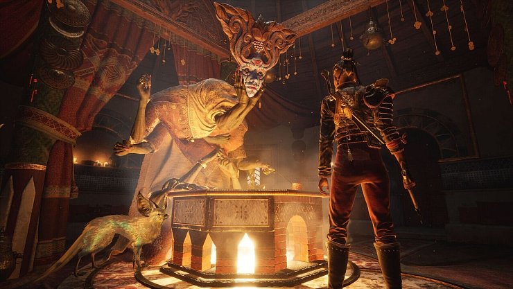 Bei Händlern dürfen wir neue Ausrüstung kaufen – die uns aber leider oft nur kryptisch vermittelt, welche Vorteile wir davon haben. - © A44 Games