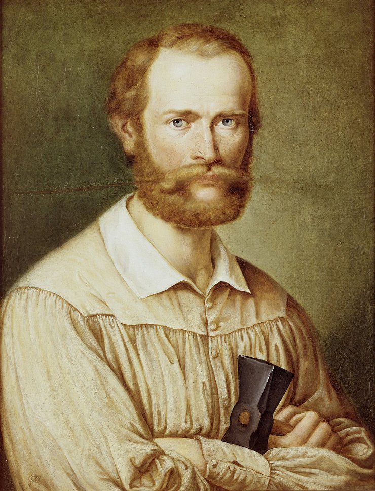 Ein Gemälde von Ernst von Bandel. - © Martin Hostert