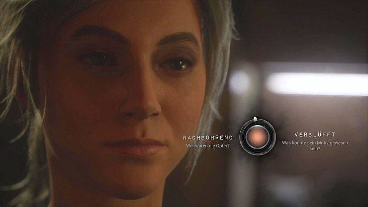 Im Screenshot haben wir nicht die entscheidendste Frage des Spiels, aber so sieht das aus, wenn wir uns entscheiden müssen. - © Supermassive