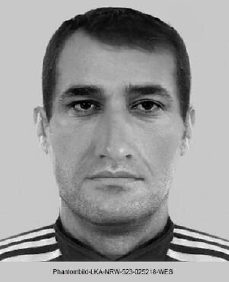 So soll der Einbrecher aussehen. - © Polizei Lippe