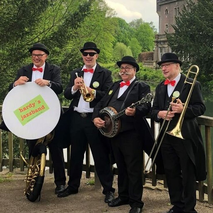 Traditionellen Jazz und Dixieland verspricht hardy‘s jazzband für Sonntag. - © Bildrechte: hardy‘s jazzband