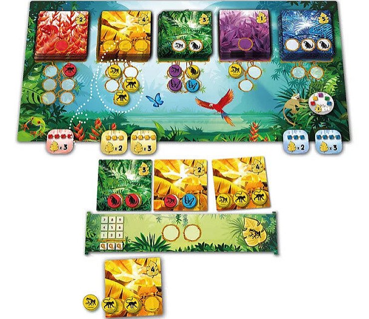 Das Spiel "Rainforest". - © Game Factory