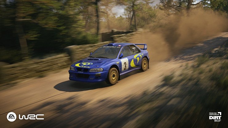 Einfach ein Klassiker: Der Subaru Impreza aus dem Jahr 1998 ist und bleibt unser Favorit bei der Fahrzeugwahl. - © EA Sports