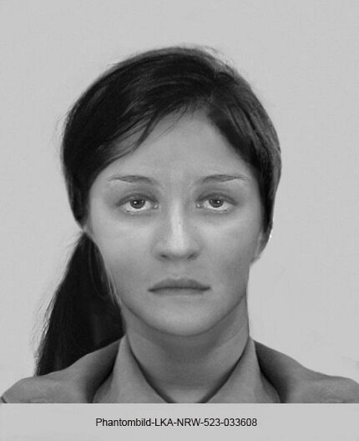 Die Polizei veröffentlicht ein Phantombild der Täterin. - © Polizei NRW