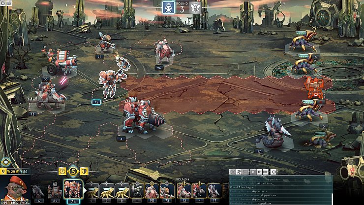 Die Kämpfe sind bildschön animiert und erfordern Hirnschmalz. Ohne Verluste aus ihnen hervorzugehen, ist noch immer ein erhebendes Gefühl. - © Oxymoron Games