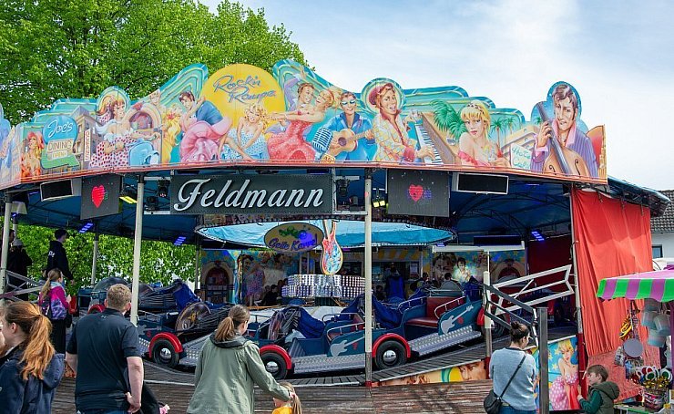 Feldmanns Raupe sorgt für Nostalgie. - © Jona Tamara Steffmann