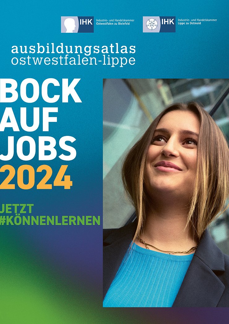 Der Ausbildungsatlas ist seit Jahren ein unverzichtbares Medium für die Berufsorientierung. - © IHK Lippe