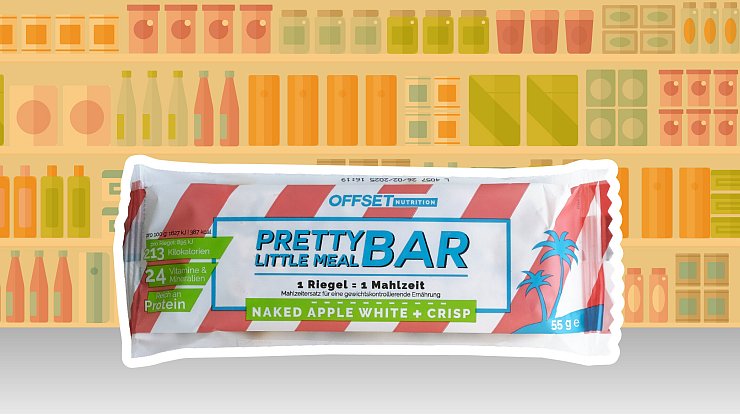 Platz 4: Der "Mahlzeit"-Riegel von Pretty Little Meal Bar. - © Foodwatch