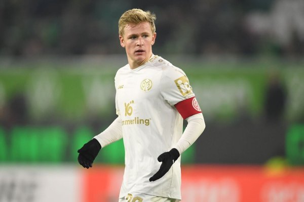 Ob Jonathan Burkardt für den FSV Mainz 05 in Leverkusen spielen kann, ist fraglich. - © Swen Pförtner/dpa