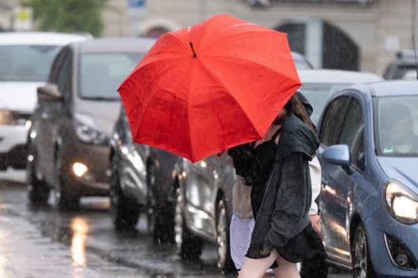 Regen, Regen, Regen: Der Juli war überdurchschnittlich nass. (Symbolfoto) - © Sebastian Kahnert/dpa