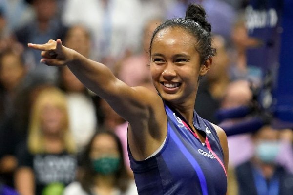 Leylah Fernandez - © Foto: Seth Wenig/AP/dpa