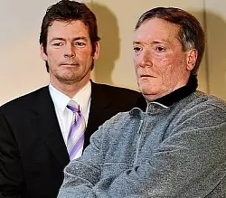 Axel Sch&ouml;pf und Rechtsanwalt Martin Rother.