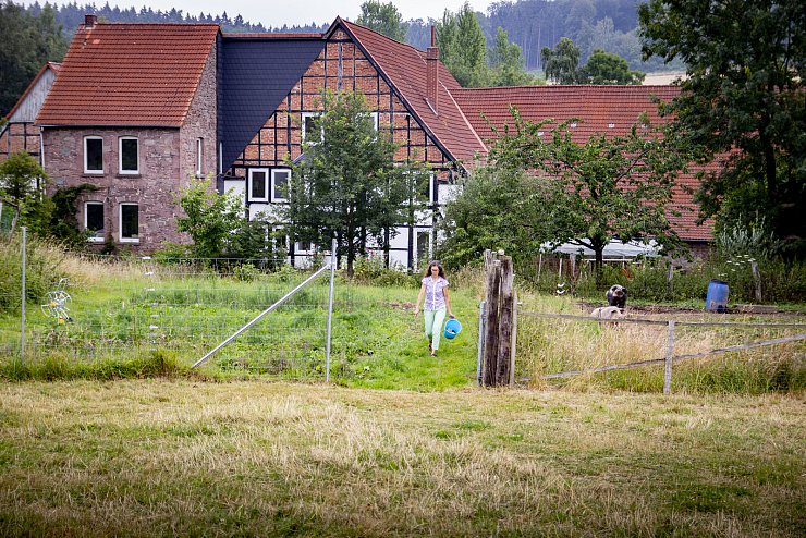 Eine Idee wird Wirklichkeit: Der Bioland Radtkehof in Blomberg - © Sophia Niermann