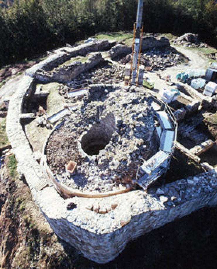 Restaurierung der Falkenburg geht weiter Lokale Nachrichten aus