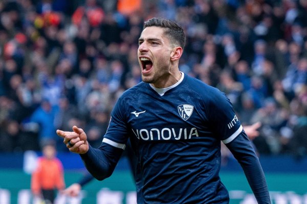 Was ein Einstand in Bochum: Georgios Masouras trifft im Derby gegen Dortmund doppelt. - © David Inderlied/dpa