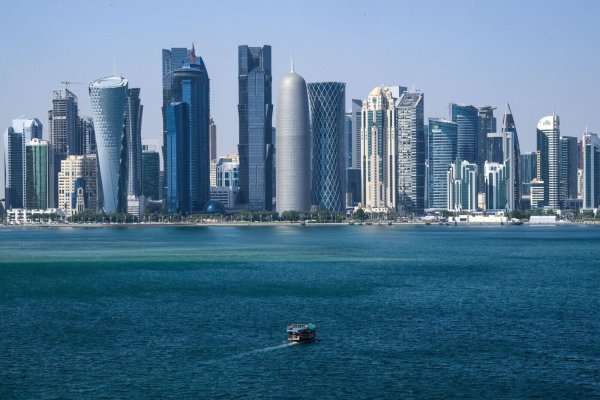 Blick auf Doha, die Hauptstadt von Katar (Archivbild) - © Bernd von Jutrczenka/dpa