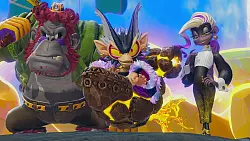 Die fiese Void Company hat uns unseren Schatz geklaut. Auf dem Weg zum Erdkern nehmen wir die Verfolgung auf. - © Nintendo
