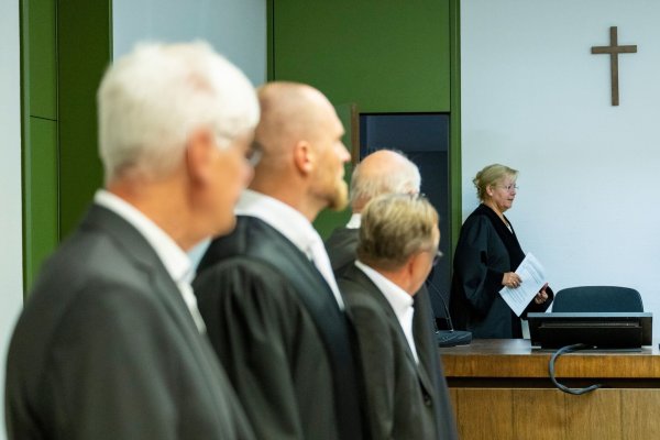 In München beginnt der Prozess gegen zwei Fondsmanager wegen Cum-Ex-Steuerhinterziehung. - © Lennart Preiss/dpa