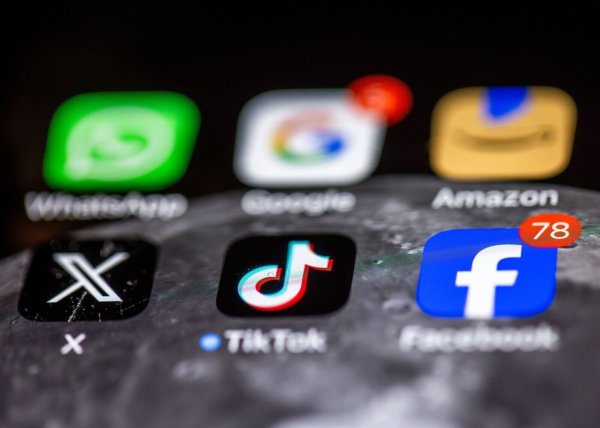 Social Media sind die dominante Freizeitbeschäftigung vieler Kinder und Jugendlicher, doch laut Ifo-Umfrage sind TikTok und Co. einer großen Mehrheit in Deutschland suspekt. (Symbolbild) - © Jens Büttner/dpa