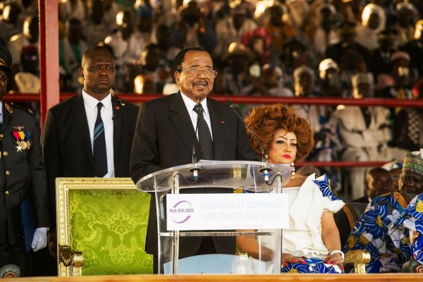 Dass Paul Biya wieder antritt, sorgte diesmal selbst im Regierungslager für Unruhe. (Archivbild) - © --/XinHua/dpa
