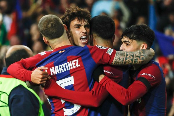 Barcelona setzte sich nach Rückstand noch gegen Porto durch. - © Joan Monfort/AP