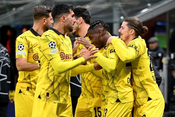 Der BVB nimmt aus Mailand drei Punkte mit. - © Federico Gambarini/dpa