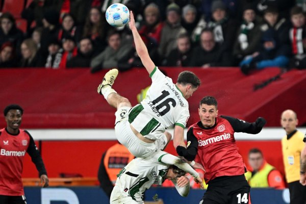 Auch in Leverkusen gab es für Borussia Mönchengladbach eine Niederlage. - © Federico Gambarini/dpa