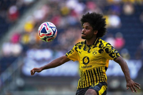 Karim Adeyemi glänzte gegen Monterrey mit zwei Torvorlagen für Serhou Guirassy - © Jeff Dean/FR171800 AP/AP/dpa