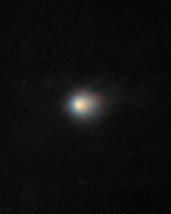 Anders als seine Vorgänger: 3I/Atlas ist wohl der bisher größte gesichtete Gast aus den Tiefen des Weltalls in unserem Sonnensystem. - © International Gemini Observatory/NOIRLab/NSF/AURA/K. Meech (IfA/U. Hawaii)/dpa