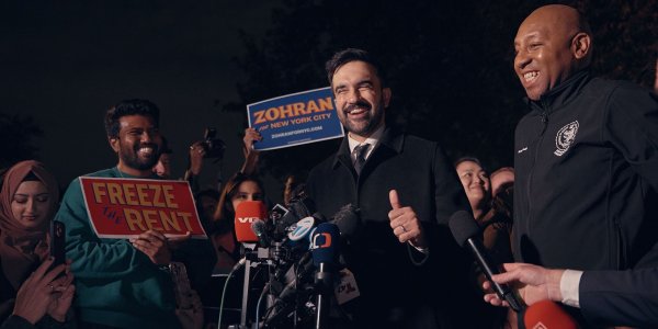 New York wollte am Dienstag (Ortszeit) einen neuen Bürgermeister wählen. - © Andres Kudacki/AP/dpa