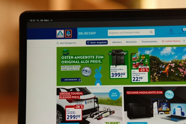 Der Aldi-Onlineshop wurde 2021 gegründet. - © Georg Hilgemann/dpa
