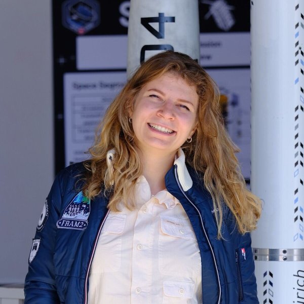 Rabea Rogge soll als erst deutsche Frau ins All fliegen. - © Peter Balicki/melter.ch /dpa