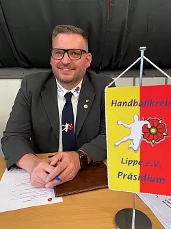 Jörg Pollmann ist der neue Präsident des Handballkreises Lippe. - © Sebastian Lucas