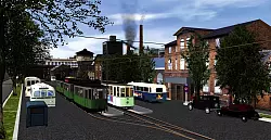 Hier fuhr die Straßenbahn einst her. - © Benjamin Möller(LZ)