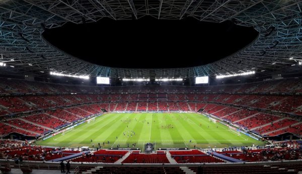 Puskás Arena - © Foto: Laszlo Szirtesi/Pool Getty/AP/dpa
