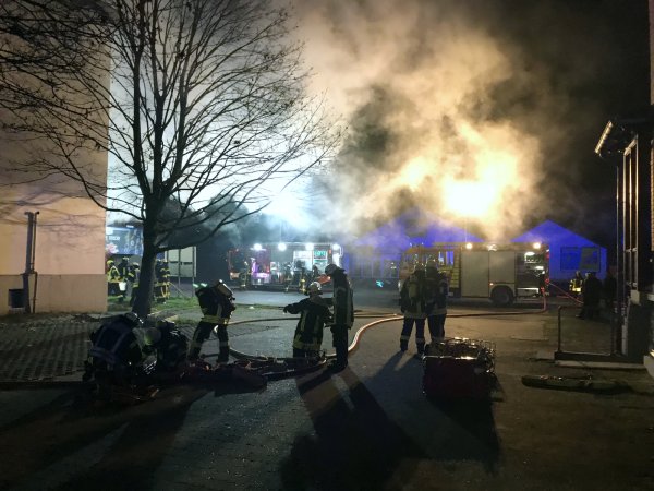 Einsatz in der Elisabethstraße. - © Feuerwehr Detmold
