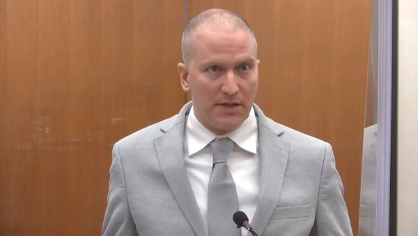 Der ehemalige Polizist Derek Chauvin wurde wegen Mordes zu einer langen Haftstrafe verurteilt. - © Uncredited/Pool Court TV/AP/dpa