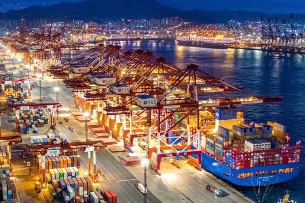 Hafen - © Foto: Yu Fangping/SIPA Asia via ZUMA Wire/dpa