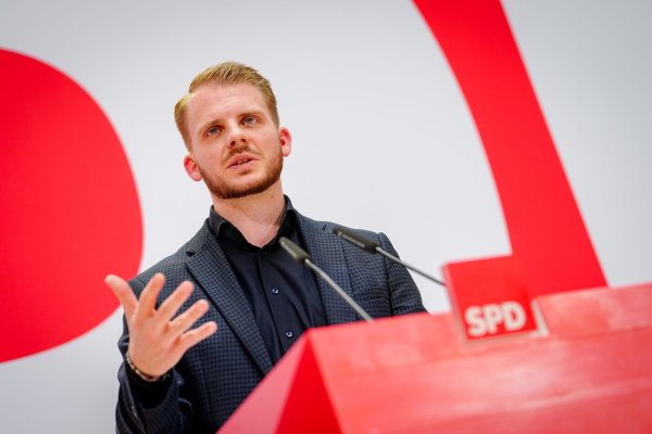 Ende Juni soll Tim Klüssendorf zum SPD-Generalsekretär gewählt werden. - © Kay Nietfeld/dpa