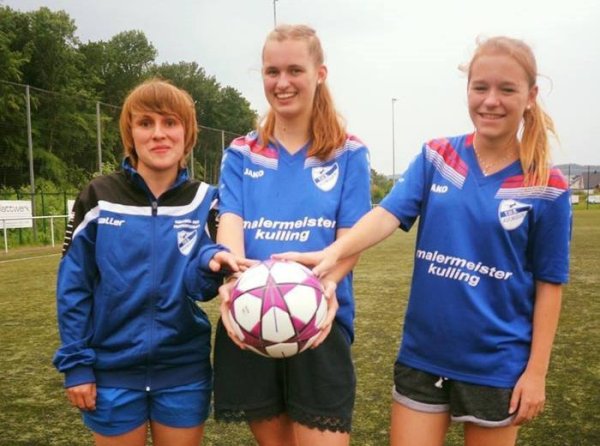 Neu in Asemissen: Melanie Steinkamp (von links), Leah Kunze, Melanie Struck. - © Kai Hahn