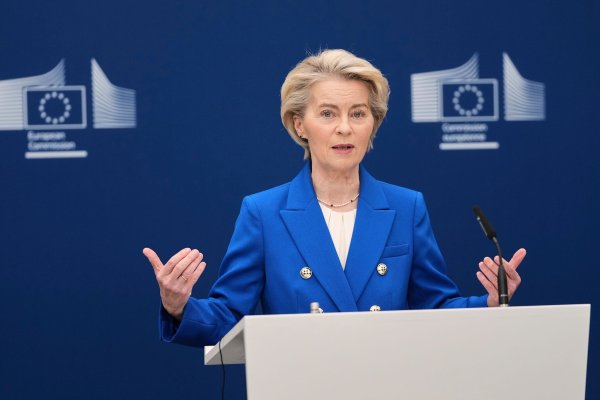 Von der Leyen will Europa wieder aufrüsten. - © Virginia Mayo/AP/dpa