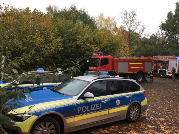 Einsatz in der Ulmenstraße. - © Feuerwehr Blomberg