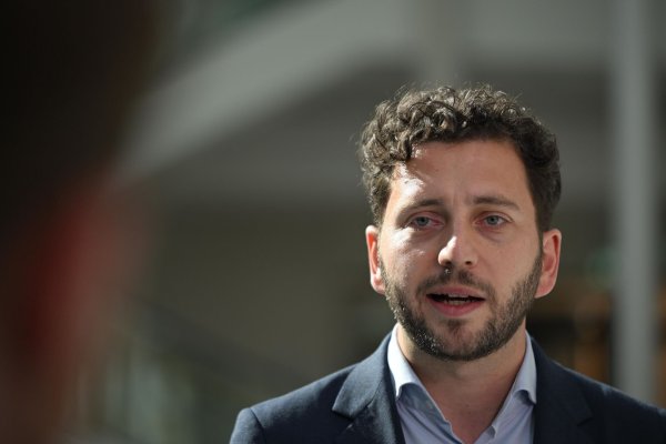 Grünen-Chef Felix Banaszak übte heftige Kritik. (Archivfoto) - © Shireen Broszies/dpa