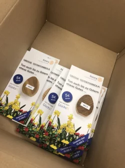 Die Rotarier laden auch in diesem Jahr wieder zur Oster-Tombola. - © Rotary Club
