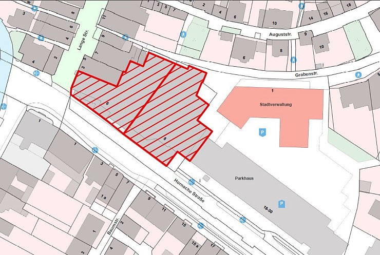 Dieses Areal gehört nun zur Stadt. - © Stadt Detmold