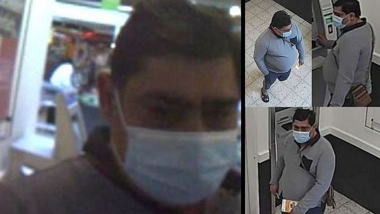 Einer der Täter konnte videografiert werden. - © Polizei Lippe